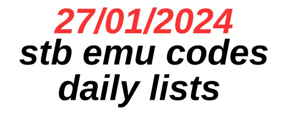 stb emu codes